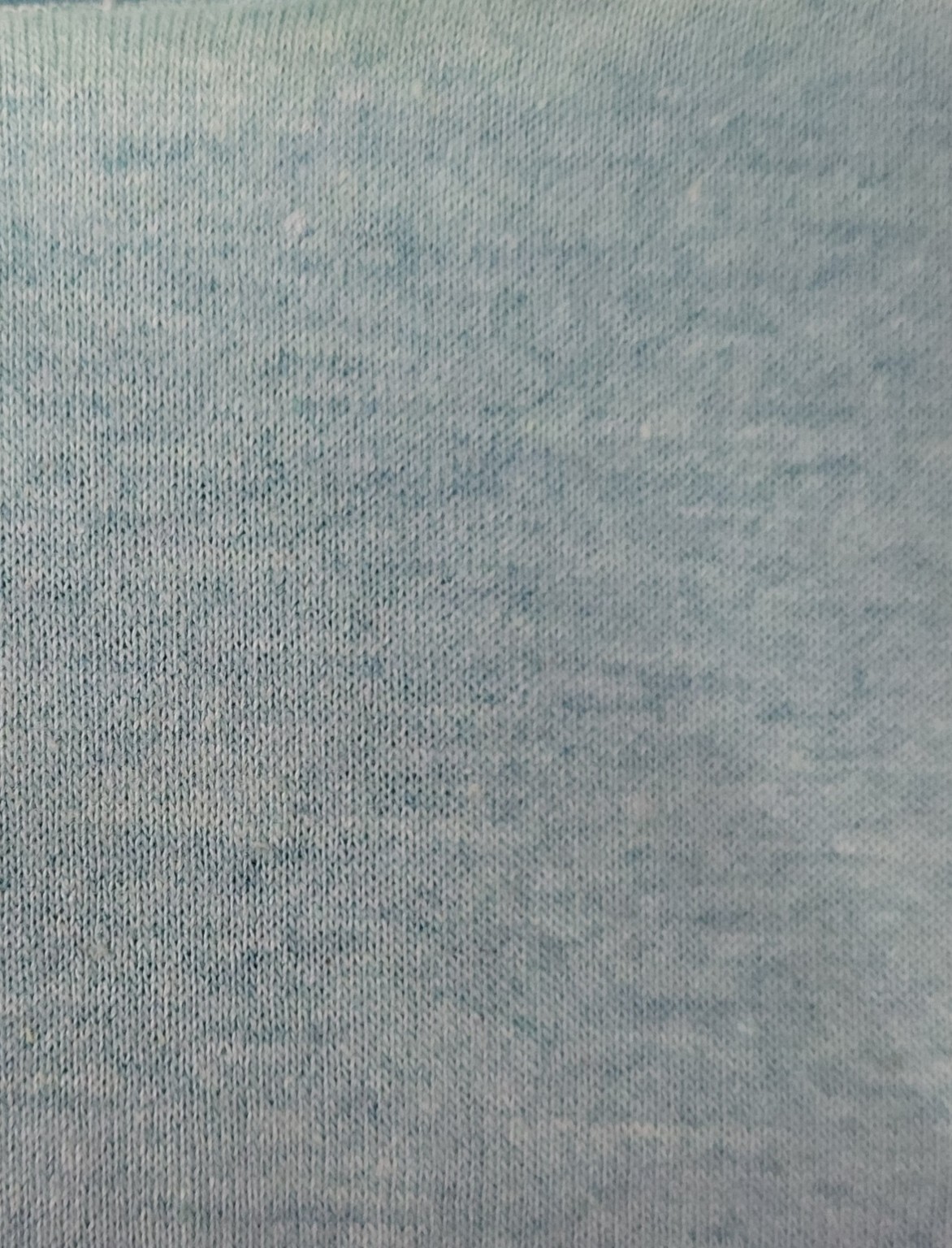 Ice Blue Melange fabric shade