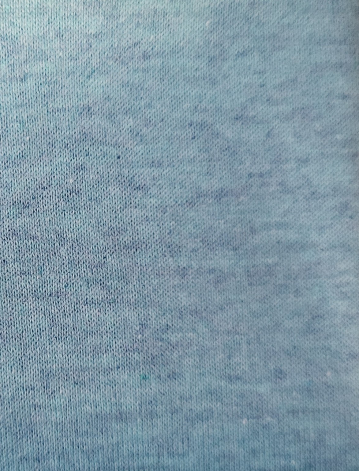 Powder Blue Melange fabric shade