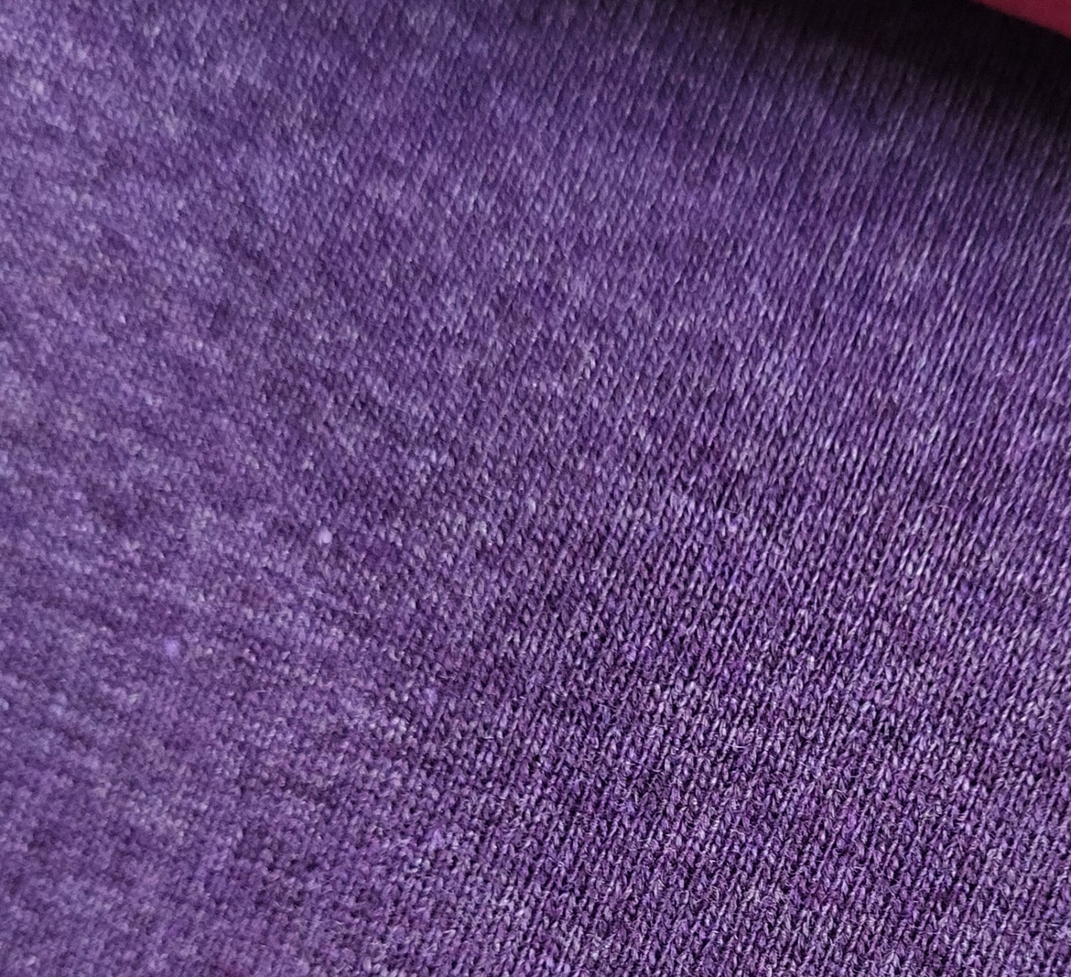 Purple Melange fabric shade