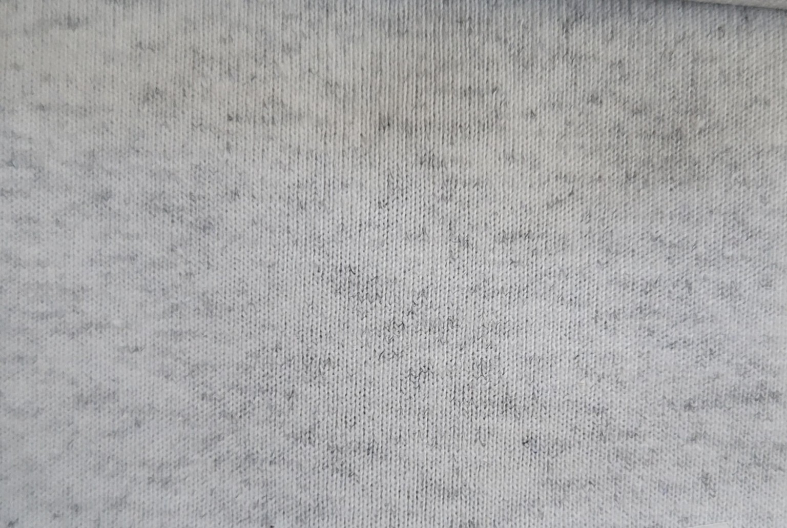 Silver Grey Melange fabric shade